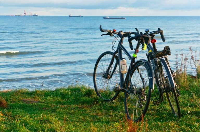 Fietsen aan de kust bij Roompot Beach Resort Nieuwvliet-Bad in Zeeland